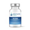 Lyophilised TB-500 10mg vial for UK laboratory research; when you buy tb 500 from a licensed supplier, expect 99%+ purity labelling